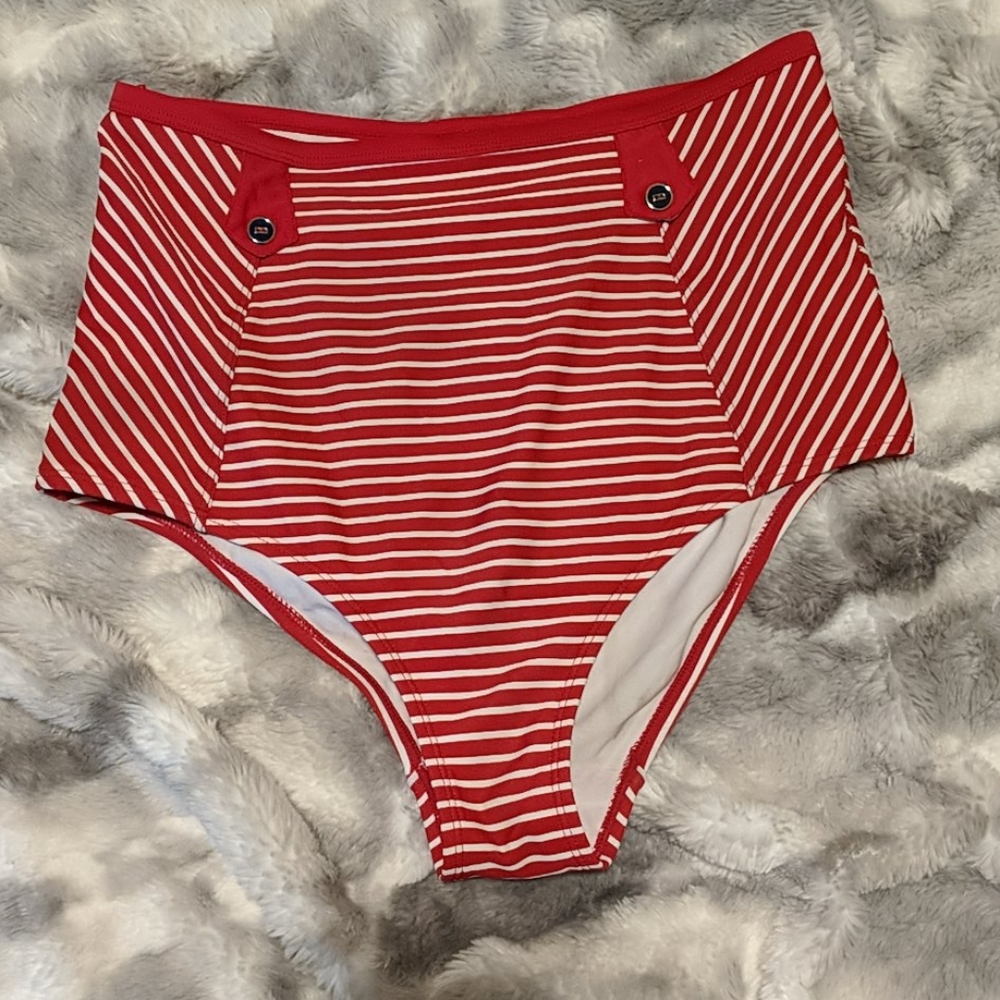 Panache Britt Stripe bikini bottom